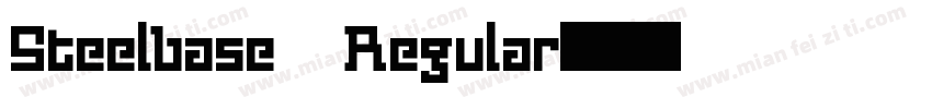 Steelbase Regular字体转换